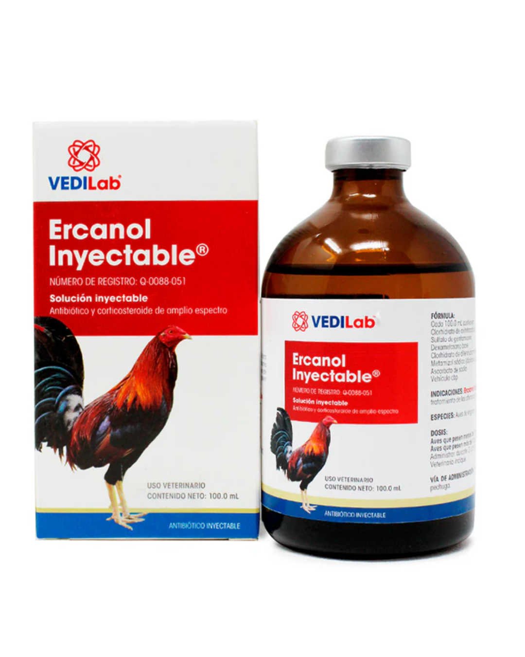 Ercanol Inyectable 100ml