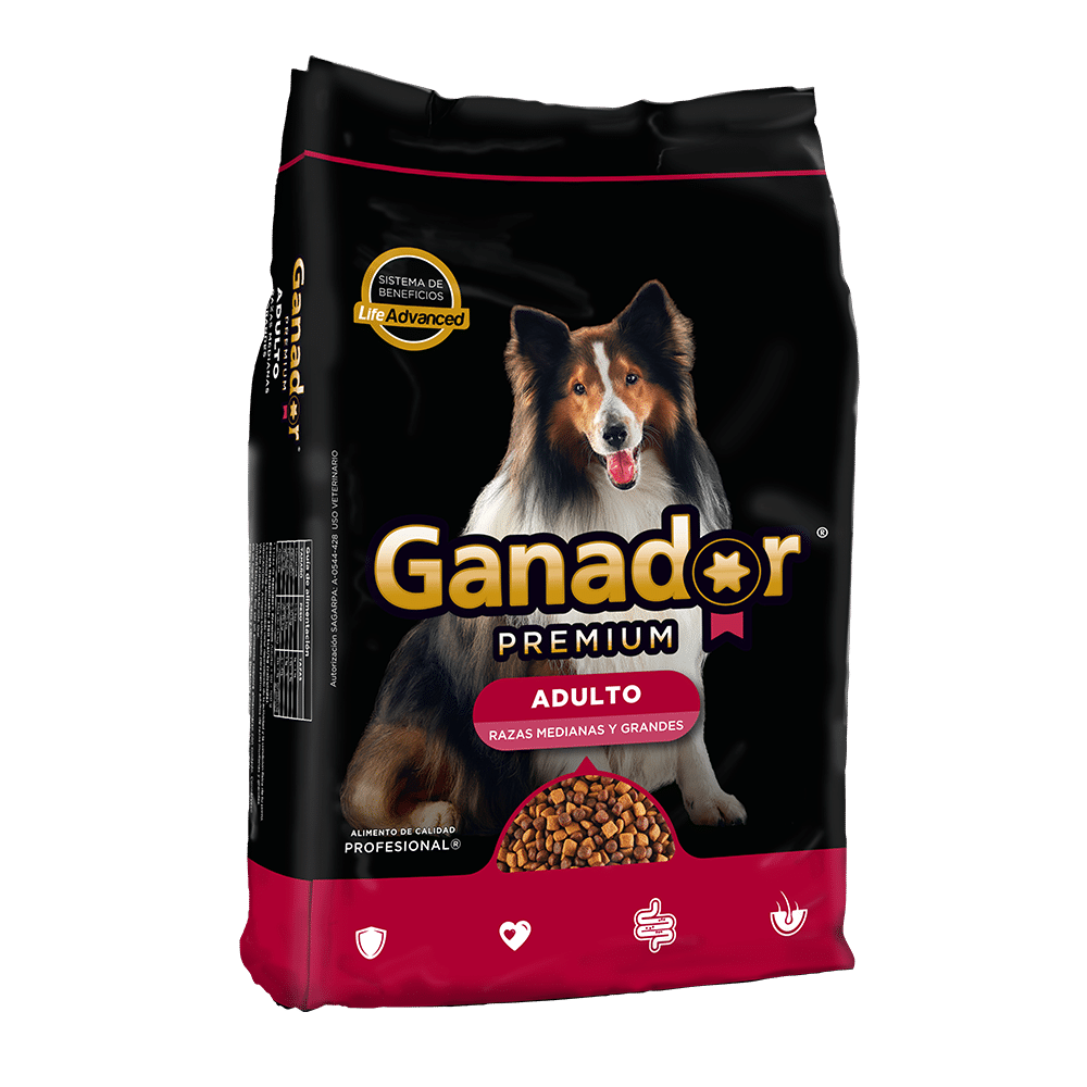 Ganador Premium Adulto Raza Mediana y Grande