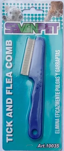 Peine para pulgas y garrapatas