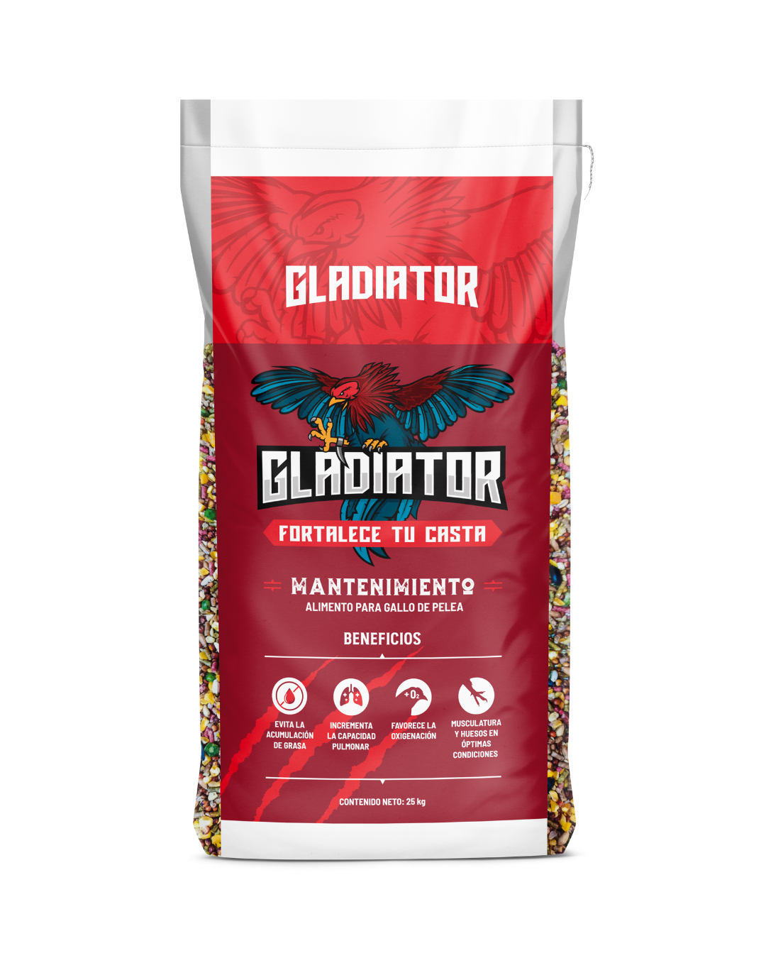 Gladiator Revoltura 12 granos para Gallos