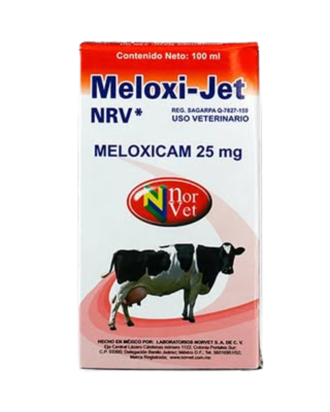 Meloxi Jet 25mg Inyectable 100ml