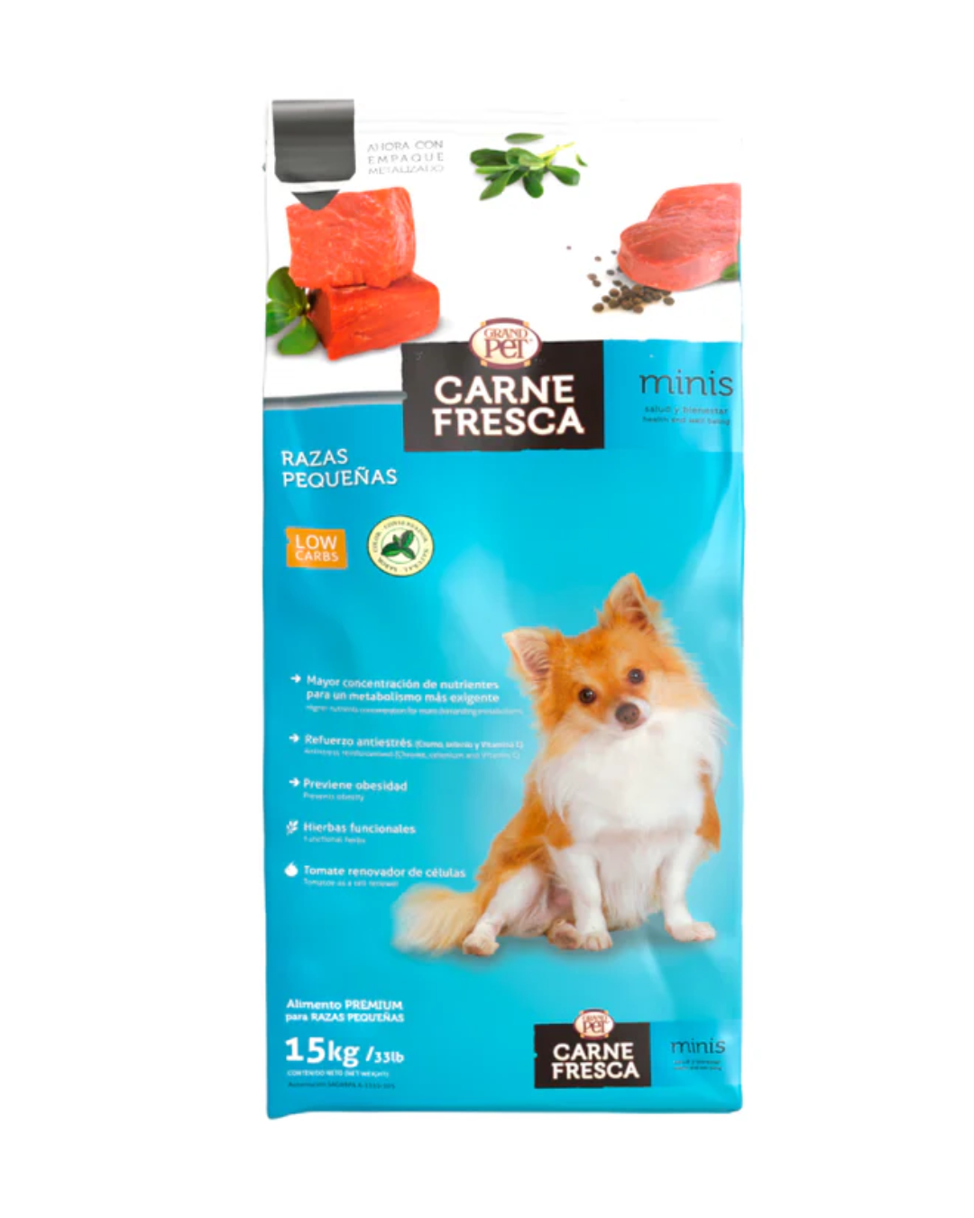 Carne Fresca Adulto Raza Pequeña