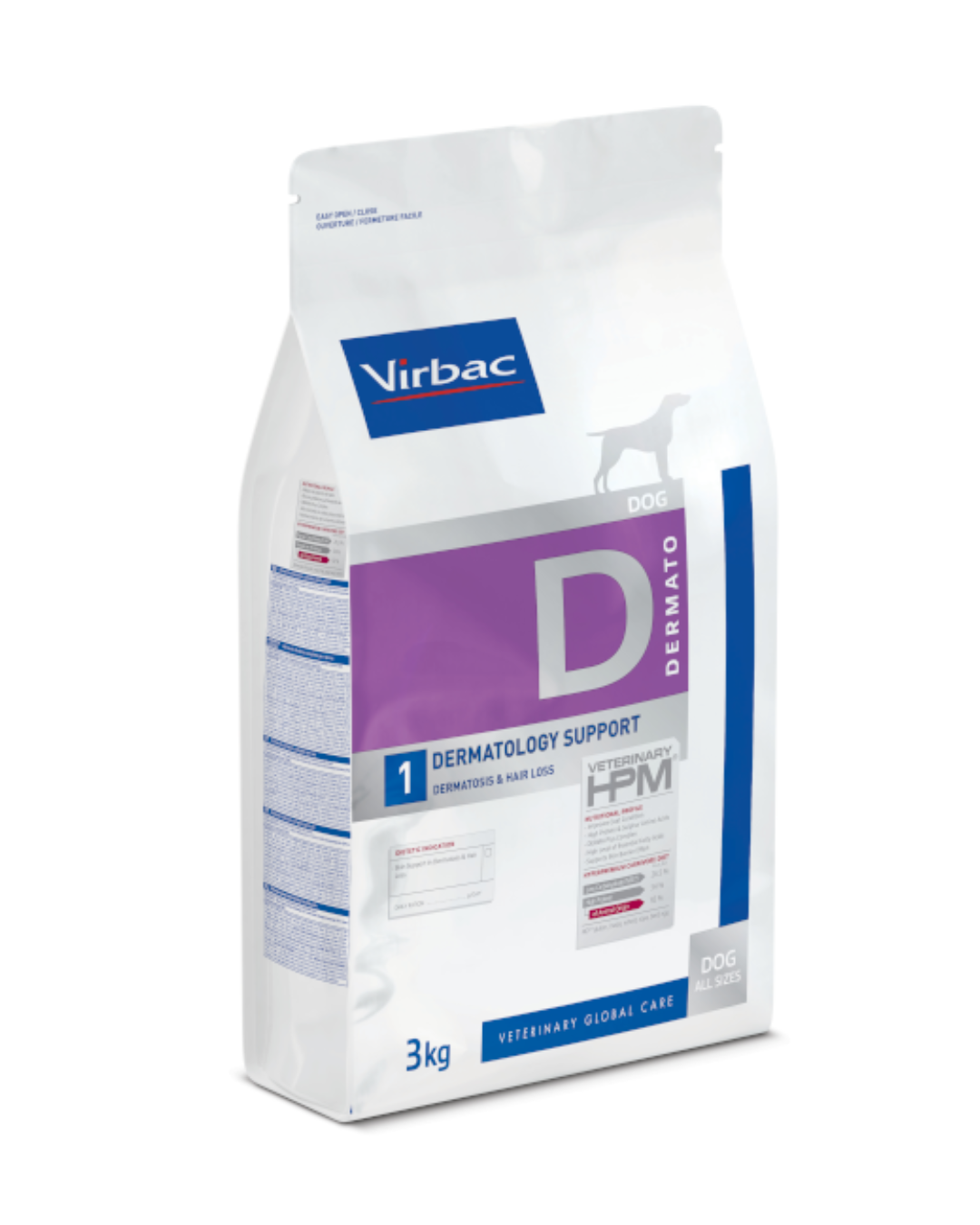 Virbac Dog Dermatology Support #1 3KG