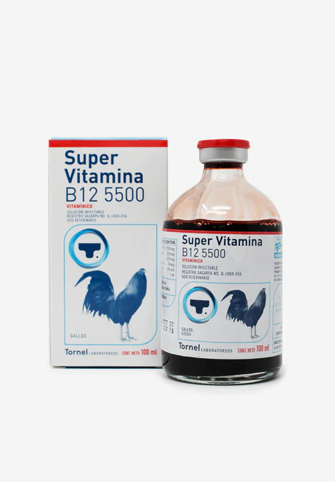 Super Vitaminas B12 5500 Tornel