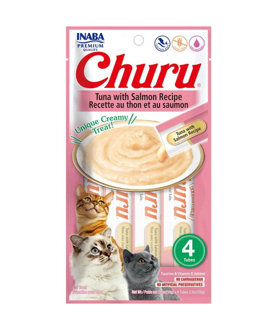 Churu de Atún con Salmón 4pzas