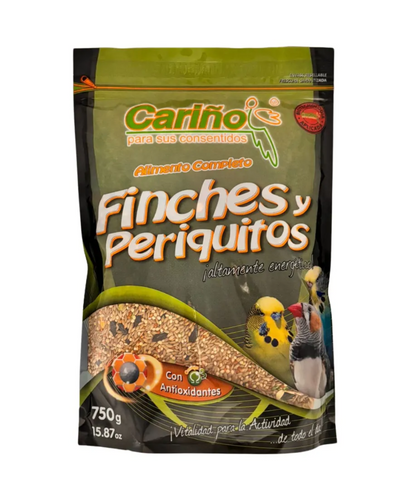 Alimento para finches y periquitos 750g