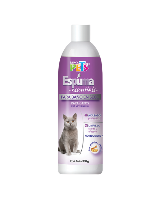 Espuma Baño en Seco P/Gato