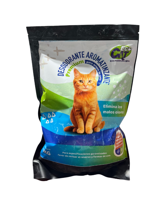 Desodorante y Aromatizante para Arena de Gato 1KG