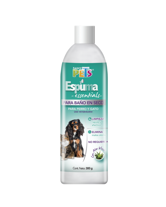 Espuma Baño en Seco P/Perro & Gato
