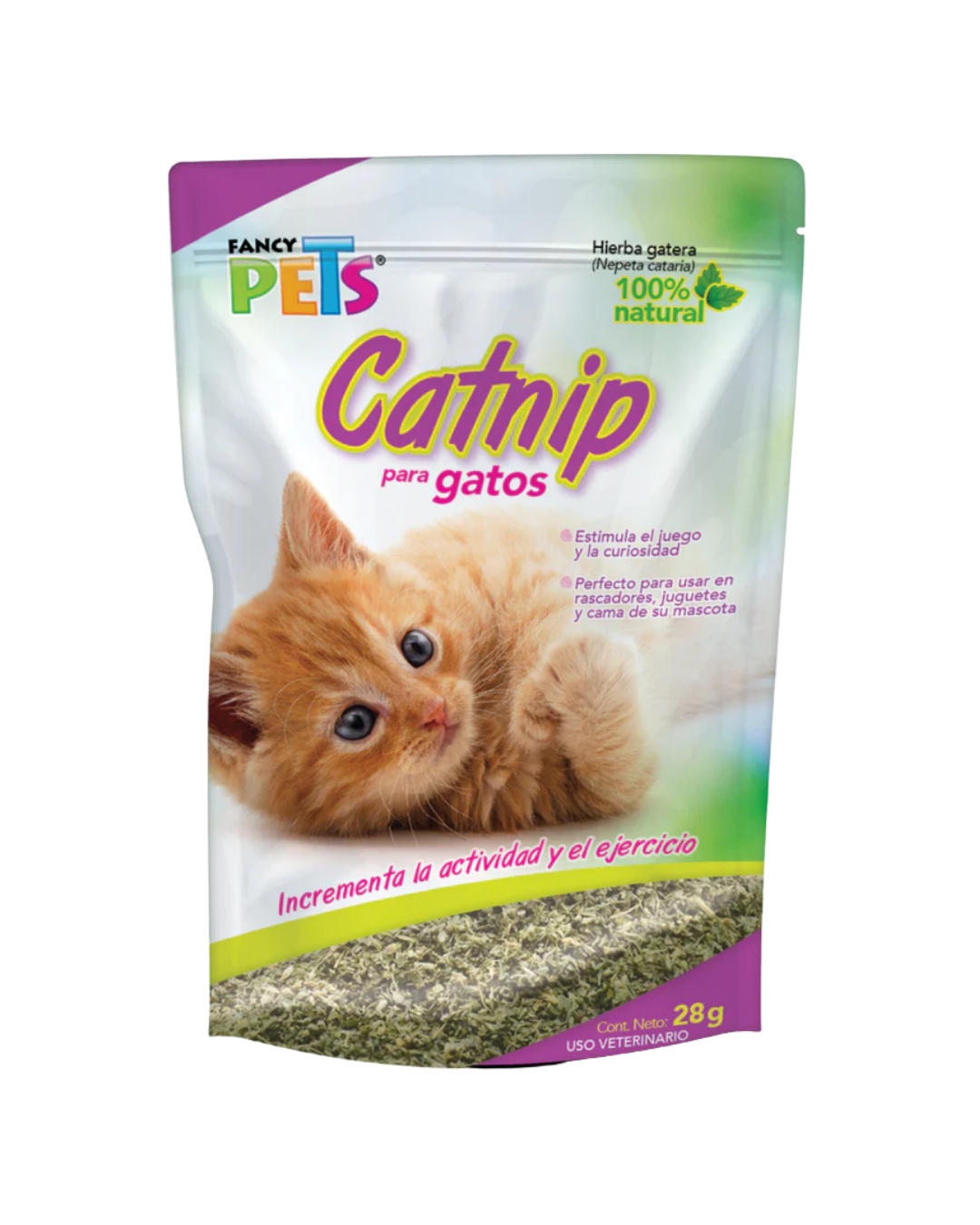 Catnip para gato 28g