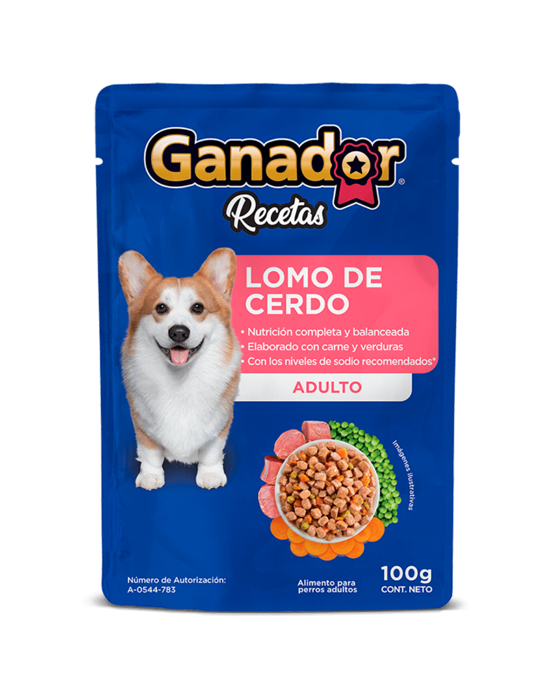 Ganador Recetas (Sobres 100g)