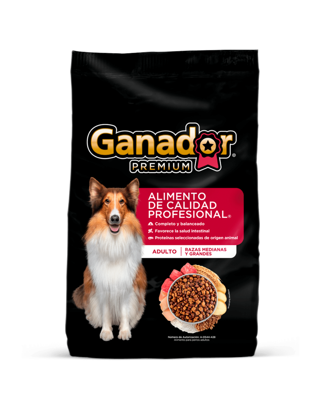Ganador Premium Adulto Raza Mediana y Grande