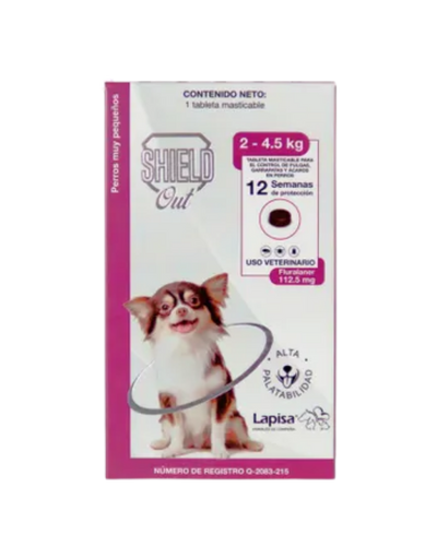 Shield Out / In (desparasitación interna y externa 3 meses)