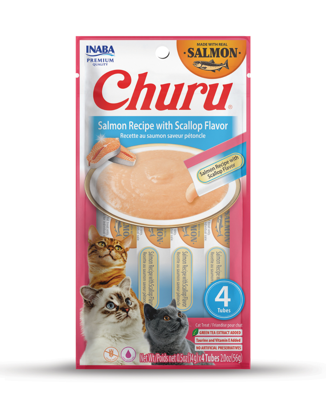 Churu de Salmon con Callo 4pz