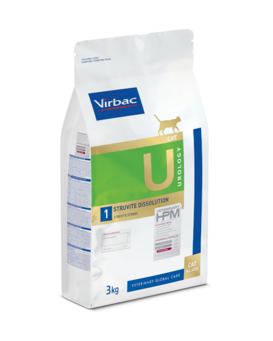 Virbac Urology Struvite Dissolution #1 Cat 3KG