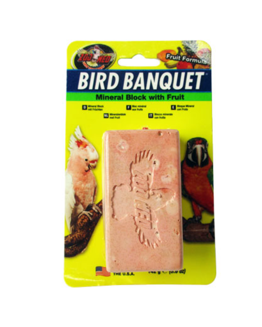 Block Mineral De Frutas P/Aves