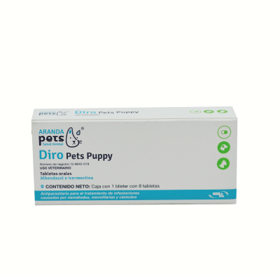 Diro Pets Desparasitante Perros y Gatos
