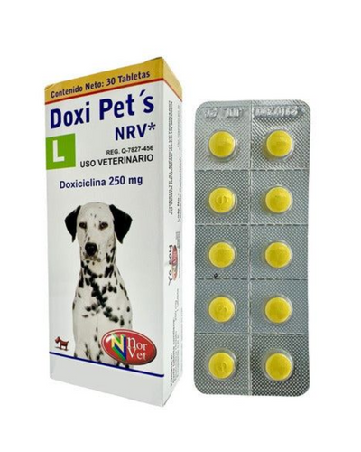 DOXI PETS NRV "L" 250MG 30 TABLETAS