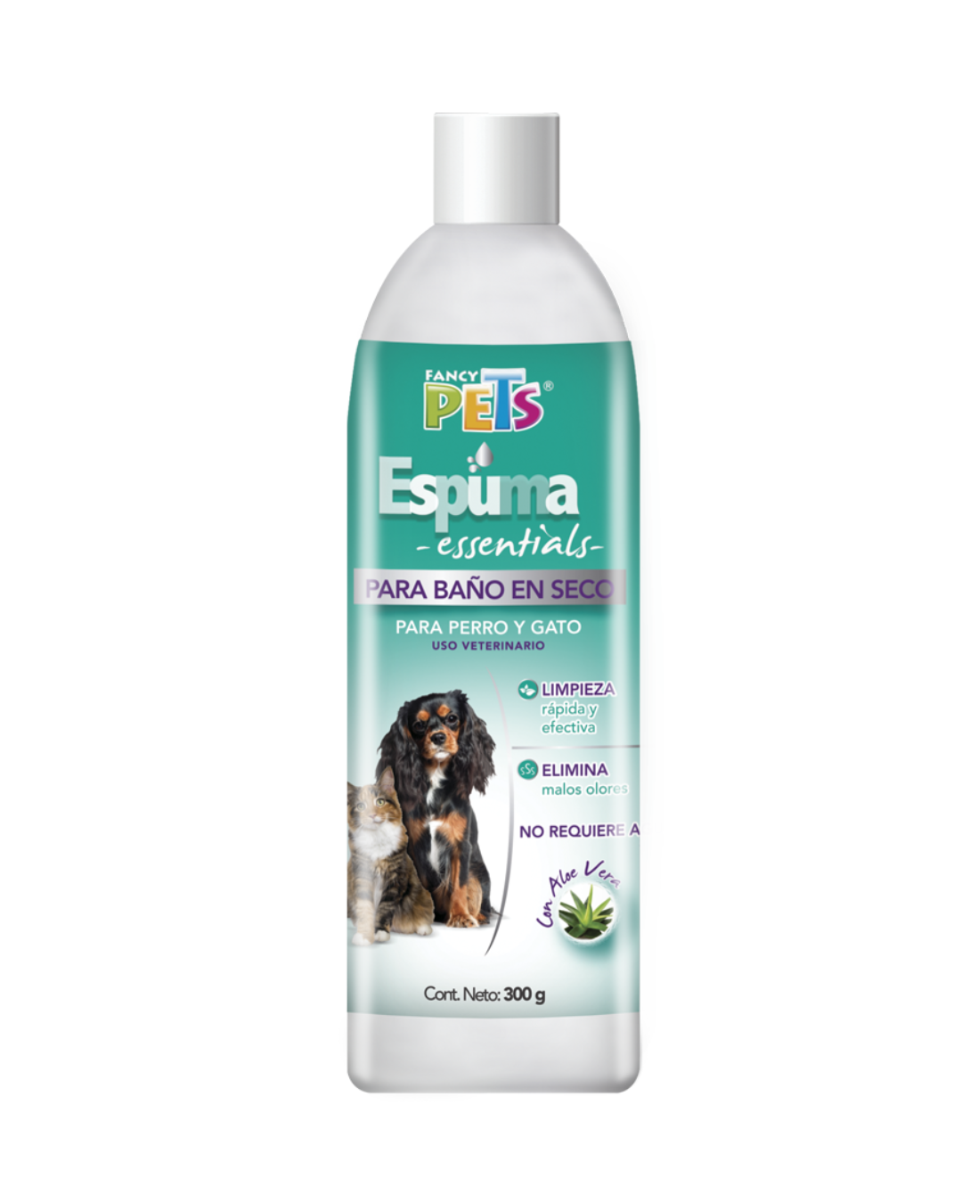 Espuma Baño en Seco P/Perro & Gato