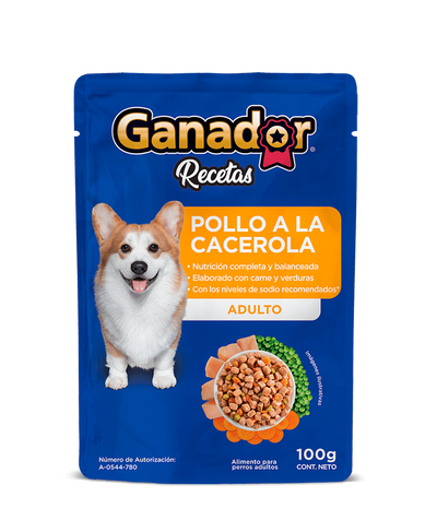 Ganador Recetas (Sobres 100g)