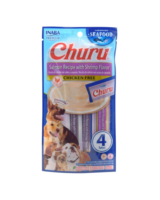 Churu Dog Salmon C/ Camaron