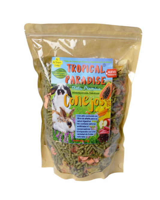 Alimento Para Conejo Tropical Paradise 1kg