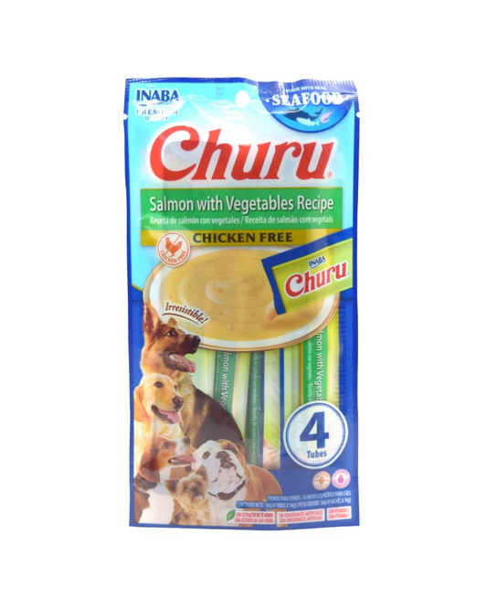 Churu Dog Salmon C/ Vegetales